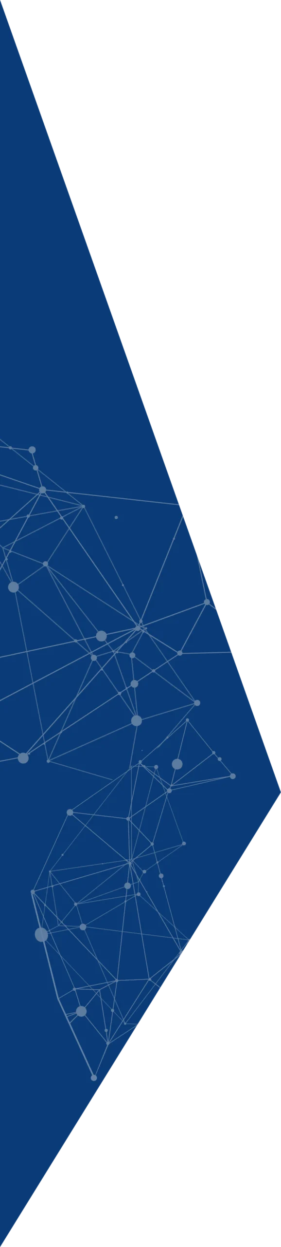 triangle graphic with technology pattern